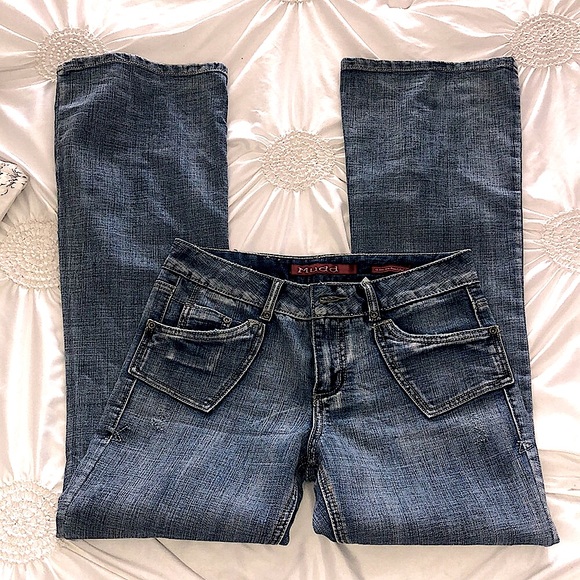 Mudd Pants - Y2K vintage MUDD low rise flare jeans